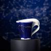 imageVilleroy ampamp Boch NewWave Stars Mug with Handle Elegant Cup with Aries Design Premium Porcelain Dishwasher Safe WhiteBlue 300 mlAquarius
