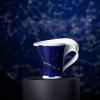 imageVilleroy ampamp Boch NewWave Stars Mug with Handle Elegant Cup with Aries Design Premium Porcelain Dishwasher Safe WhiteBlue 300 mlCancer