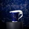 imageVilleroy ampamp Boch NewWave Stars Mug with Handle Elegant Cup with Aries Design Premium Porcelain Dishwasher Safe WhiteBlue 300 mlTaurus