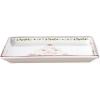 imageVilleroy ampamp Boch Winter Bakery Delight Serving Dish Small Rectangular Pasta Dish Porcelain Red 27 x 225 x 5 cm