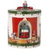 imageVilleroy ampamp Boch  Christmas Package Round Santa Brings Gifts 17 x 17 x 22cm Porcelain Multicoloured 1483276692Multicoloured