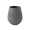 imageVilleroy ampamp Boch Manufacture Collier Taupe Vase Small Carre 37oz