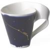 imageVilleroy ampamp Boch NewWave Stars Mug with Handle Elegant Cup with Aries Design Premium Porcelain Dishwasher Safe WhiteBlue 300 mlAries
