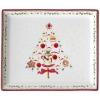 imageVilleroy ampamp Boch Winter Bakery Delight Serving Dish Small Rectangular Pasta Dish Porcelain Red 27 x 225 x 5 cm