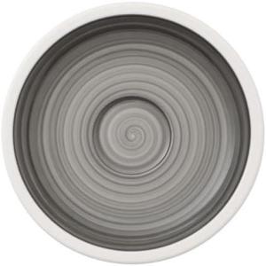 imageVilleroy ampamp Boch Manufacture Rock Blanc TeaCoffee Cup Saucer 65 in Premium Porcelain WhiteGray