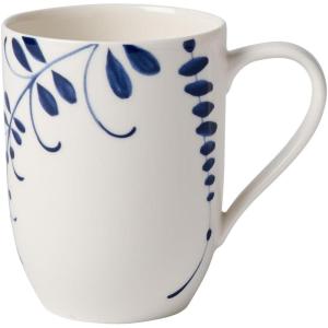 imageVilleroy ampamp Boch Old Luxembourg Brindille Mug 125 oz Premium Porcelain WhiteBlue125 oz