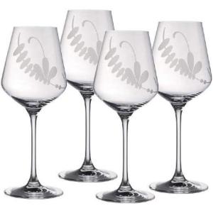 imageVilleroy ampamp Boch Old Luxembourg Brindille Mug 125 oz Premium Porcelain WhiteBlueWhite wine goblet