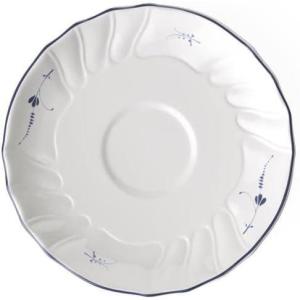imageVilleroy ampamp Boch Vieux Luxembourg Tea Cup Saucer 6 in Premium Porcelain WhiteBlue12cm