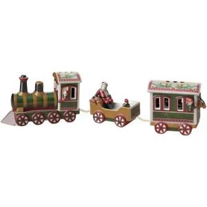 imageVilleroy ampamp BochChristmas Toys Memory Collection Music Box Train North Pole Express Multi Color