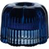 imageVilleroy ampamp Boch Fleur Blue Candleholder 2in1 Blue Glass Candleholder for Tea Lights and PillarTaper Candles HandCrafted Decorative Homeware Glass DishwasherSafe