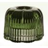 imageVilleroy ampamp Boch Fleur Olive Candleholder 2in1 Green Glass Candleholder for Tea Lights and PillarTaper Candles HandCrafted Decorative Homeware Glass DishwasherSafe