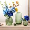 imageVilleroy ampamp Boch Fleur Vase 75 in Clear Dishwasher Safe MouthBlown and Handmade Glass VaseGreen