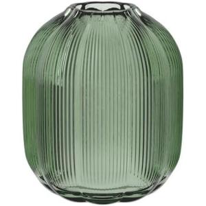 imageVilleroy ampamp Boch Fleur Olive Vase 75 in Green Dishwasher Safe MouthBlown and Handmade Glass Vase
