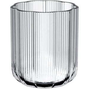 imageVilleroy ampamp Boch Fleur Vase 6 in Clear Dishwasher Safe Freestanding MouthBlown and Handmade Flower Vase Clear Glass