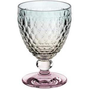 imageVilleroy ampamp Boch Boston Pearl Red Wine Goblet 10 ozs Crystal Glass Made in Germany