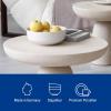 imageVilleroy ampamp Boch Afina Gourmet Large Serving Bowl Premium Porcelain Made in Germany Dishwasher and Microwave Safe 1025x 1025x 4 in Stackable White