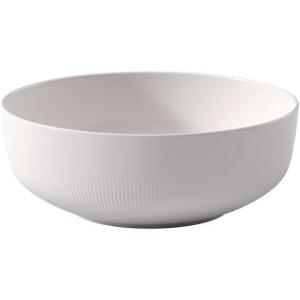 imageVilleroy ampamp Boch Afina Gourmet Medium Serving Bowl Premium Porcelain Made in Germany Dishwasher and Microwave Safe 95 x 95x 35 in Stackable White