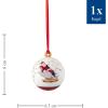 imageVilleroy ampamp Boch  Annual Christmas Edition 2024 Ornament Ball Premium Porcelain Exclusive Collectors Piece 25x25x3 in