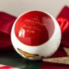 imageVilleroy ampamp Boch  Annual Christmas Edition 2024 Ornament Ball Premium Porcelain Exclusive Collectors Piece 25x25x3 in
