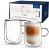 imageVilleroy ampamp Boch Artesano Hot ampamp Cold Beverages Latte Macchiato Glass Large Set of 2 Glasses DoubleWalled Glasses for Cold and Hot Beverages Borosilicate Glass DishwasherSafe MicrowaveSafeTransparent