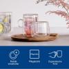 imageVilleroy ampamp Boch Artesano Hot ampamp Cold Beverages Latte Macchiato Glass Large Set of 2 Glasses DoubleWalled Glasses for Cold and Hot Beverages Borosilicate Glass DishwasherSafe MicrowaveSafeTransparent