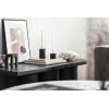 imageVilleroy ampamp Boch  Manufacture Rock Home Candleholder 65 x 65 x 5 cm Premium Porcelain BlackBlack