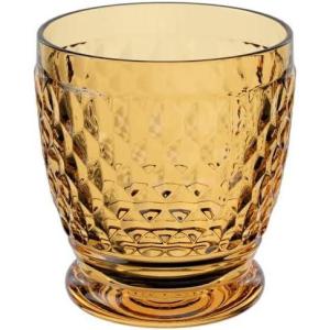 imageVilleroy ampamp Boch Boston Saffron Tumbler 11 oz Crystal Glass Tumbler for Hot and Cold Drinks Made in Germany DishwasherSafe Yellow