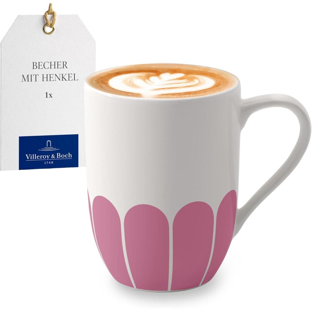 imageVilleroy ampamp Boch  Artesano Hot ampamp Cold Beverages Coffee Mug Set of 2 Glasses DoubleWalled Glasses for Hot and Cold Beverages 9 oz Borosilicate Glass DishwasherSafe MicrowaveSafePink