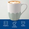 imageVilleroy ampamp Boch  Artesano Hot ampamp Cold Beverages Coffee Mug Set of 2 Glasses DoubleWalled Glasses for Hot and Cold Beverages 9 oz Borosilicate Glass DishwasherSafe MicrowaveSafeGreen