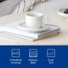 imageVilleroy ampamp Boch Afina Espresso Cup Saucer Premium Porcelain Made in Germany Dishwasher and Microwave Safe 45 in Stackable WhiteEspresso Saucer