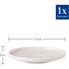 imageVilleroy ampamp Boch Afina Espresso Cup Saucer Premium Porcelain Made in Germany Dishwasher and Microwave Safe 45 in Stackable WhiteEspresso Saucer