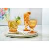 imageVilleroy ampamp Boch Boston Saffron Tumbler Set of 4 11 oz Crystal Glass Tumbler for Hot and Cold Drinks Made in Germany DishwasherSafe Yellow