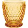 imageVilleroy ampamp Boch Boston Saffron Tumbler Set of 4 11 oz Crystal Glass Tumbler for Hot and Cold Drinks Made in Germany DishwasherSafe Yellow