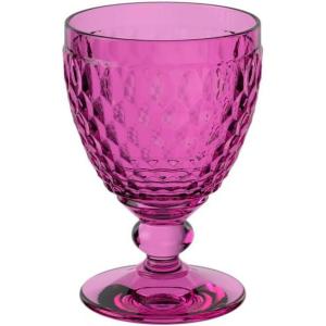 imageVilleroy ampamp Boch Boston Berry Red Wine Glass Set of 4 10 oz Made in GermanyPink