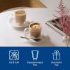 imageVilleroy ampamp Boch Artesano Hot ampamp Cold Beverages Coffee Glass Set of 2 Glasses DoubleWalled Glasses for Cold and Hot Beverages 9 oz Borosilicate Glass DishwasherSafe MicrowaveSafe