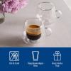 imageVilleroy ampamp Boch Artesano Hot ampamp Cold Beverages Espresso Glass Set of 2 Glasses DoubleWalled Glasses for Cold and Hot Beverages 375 oz Borosilicate Glass DishwasherSafe MicrowaveSafe