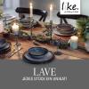 imageLave glac serving plate 32 x 32 x 25 cm