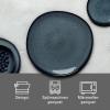 imageLave gris serving plate 32 x 32 x 25 cm