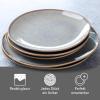 imageLike by Villeroy and Boch  Lave Beige Dinner Plate 28 cm Large Flat Plate Made from Stoneware Dishwasher and MicrowaveSafeBeige
