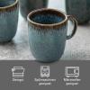 imageVilleroy ampamp Boch  Lave Gris Mug with Handle 135 oz Stoneware Dishwasher and Microwave Safe GreyGray