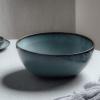 imagelike by Villeroy ampamp Boch  Lave Glac Serving Bowl 10 x 10 x 4 in Turquoise Serving Bowl Earthenware 72 oz
