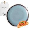 imagelike by Villeroy ampamp Boch  Lave Glac Bread Plate 7 x 675 x75 in Turquoise Earthenware