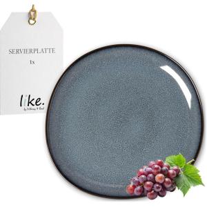 imageLave gris serving plate 32 x 32 x 25 cm