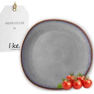 imageLike by Villeroy and Boch  Lave Beige Dinner Plate 28 cm Large Flat Plate Made from Stoneware Dishwasher and MicrowaveSafeBeige