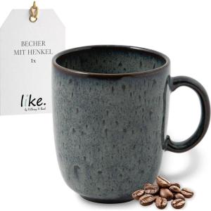 imageVilleroy ampamp Boch  Lave Gris Mug with Handle 135 oz Stoneware Dishwasher and Microwave Safe GreyGray