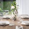 imageVilleroy ampamp Boch Manufacture Rock Blanc Pasta Plate Shallow Bowl Premium Porcelain Made in Germany Dishwasher and Microwave Safe Slate Look in Rich Creamy White115 in