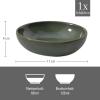 imagelike by Villeroy ampamp Boch  Lave Vert Small Bowl Dishwasher and Microwave Safe Bowl for Nuts and Snacks in a Handmade Look Reactive Glaze Earthenware 4x4x125 in Green 2 oz Capacity