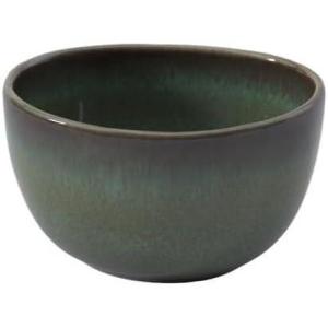 imageVilleroy ampamp Boch Lave Vert Individual Dip Bowl Dishwasher and Microwave Safe Bowl for Dips ampamp Sauces in a Handmade Look Reactive Glaze Earthenware 375x375x225 in Green 475 oz Capacity