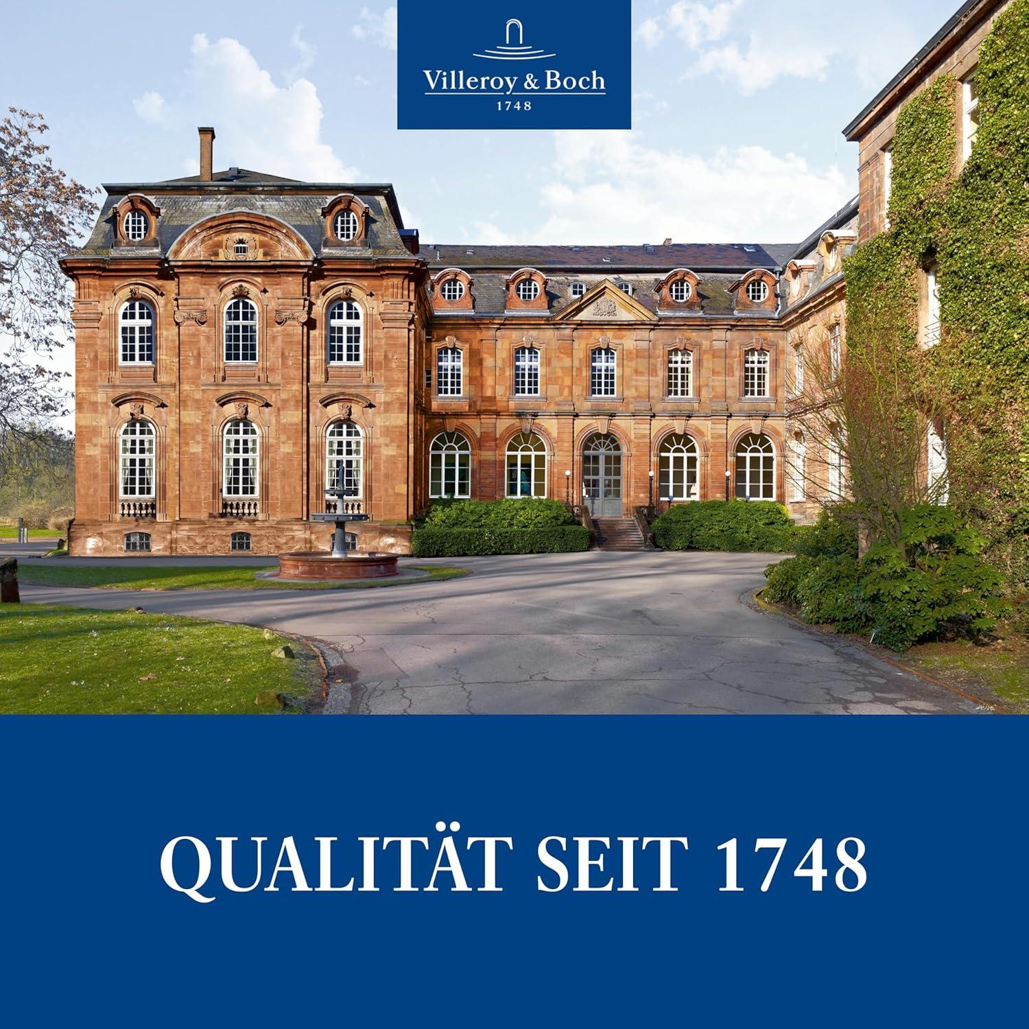 imageVilleroy ampamp Boch Annual Christmas Edition Collection Mug Premium Porcelain Nostalgic Christmas Motif 575 x 4 in 1275 oz Capacity WhiteColorfulWhiteRed