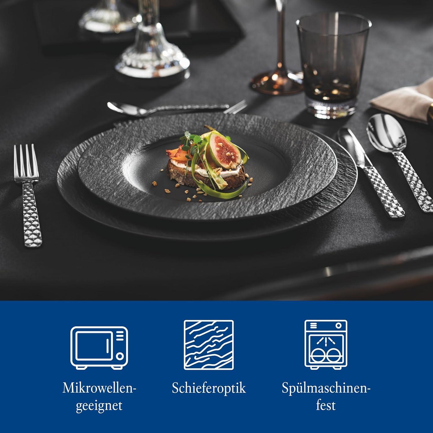 imageVilleroy ampamp Boch Manufacture Glow GourmetBuffet Plate Coupe all over 125 in Premium Porcelain CopperBreakfast Plate